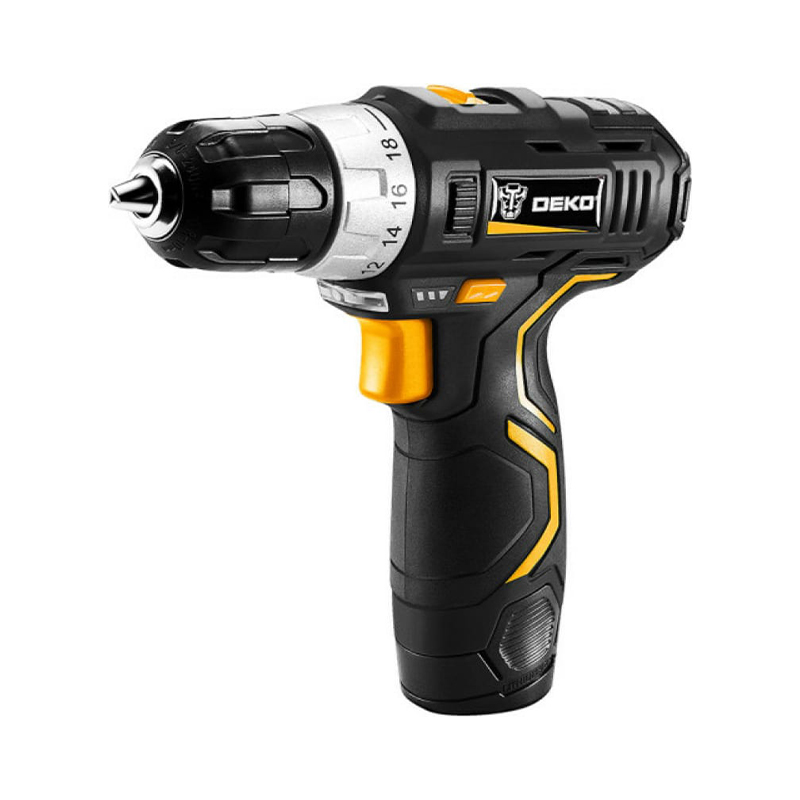 Аккумуляторная дрель-шуруповерт DEKO GCD12DU3 SET 4