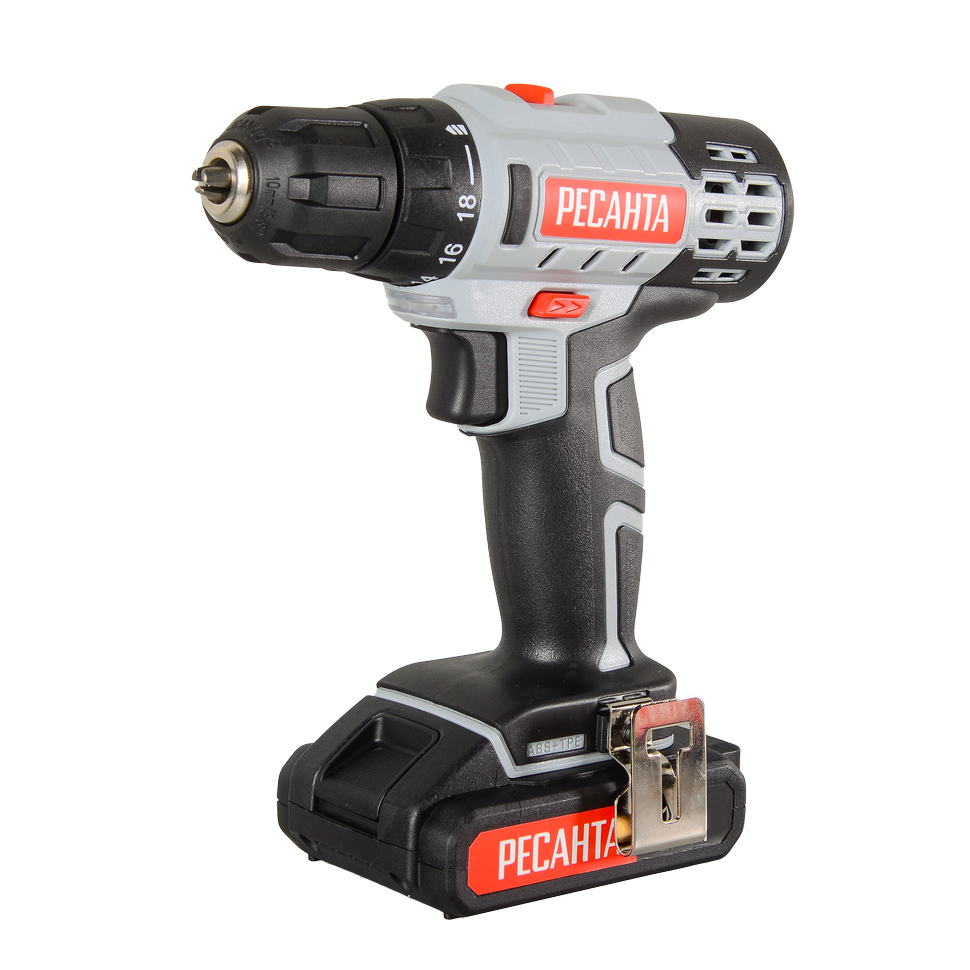 Дрель-шуруповерт аккумуляторная Ресанта ДА-50Л2-18А
