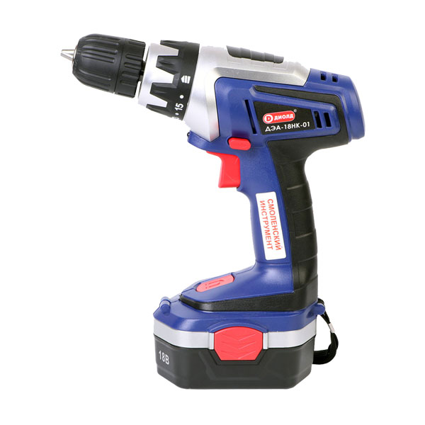 Дрель-шуруповерт аккумуляторная ДИОЛД ДЭА-18НК-01