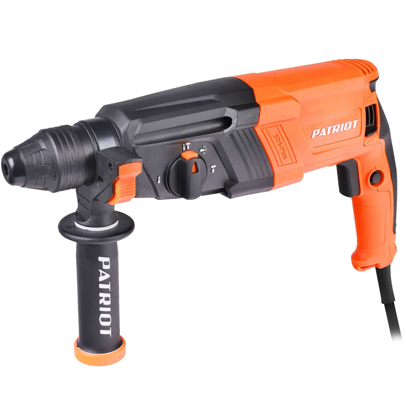 Перфоратор электрический PATRIOT RH 287, 1065Вт, 5500уд/мин, SDS+ от сети