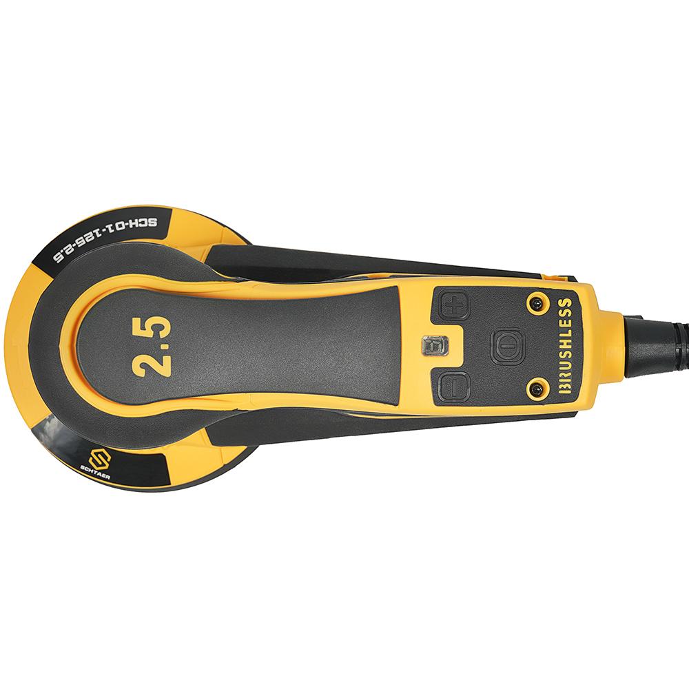 Шлифовальная машинка ручная Schtaer 220V/50Hz, 350W, эксцентрик 2,5 мм SCH-01-125-2.5 Шлифовальная машинка ручная Schtaer 220V/50Hz, 350W, эксцентрик 2,5 мм SCH-01-125-2.5