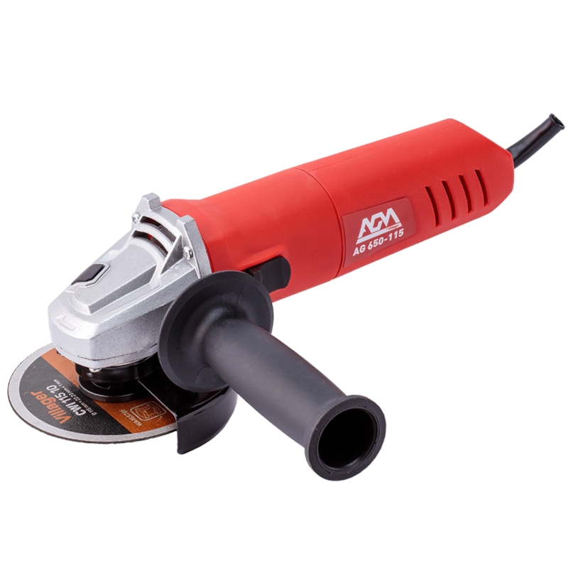 Угловая шлифовальная машинка (УШМ) AGM AG 650-115 / 650 Вт. 115 мм. 12500 об/мин