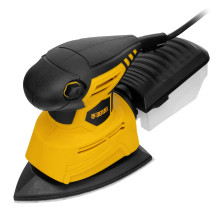 Машина плоскошлифовальная вибрационная 2 в 1 Denzel VDS-2, 130 Вт, 14000 об/мин