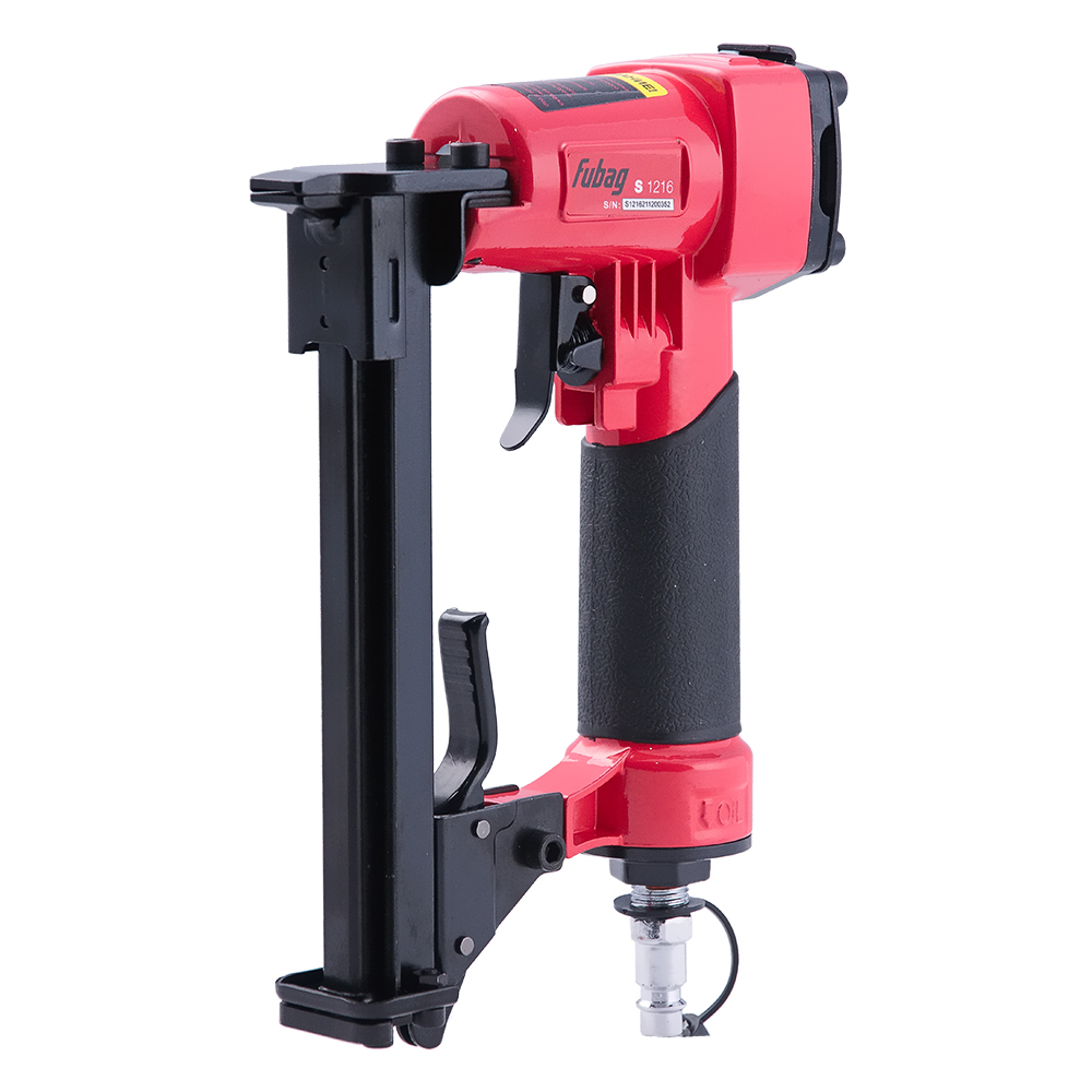 Пистолет скобозабивной Fubag S1216 (длина скобы 6-16мм ширина скобы 12.8мм 0.9х0.7 100шт 20л/м) Пистолет скобозабивной Fubag S1216 (длина скобы 6-16мм ширина скобы 12.8мм 0.9х0.7 100шт 20л/м)