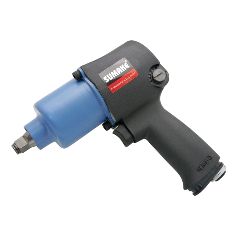 Гайковерт пневматический Sumake ST-5544SHK (с набором головок)