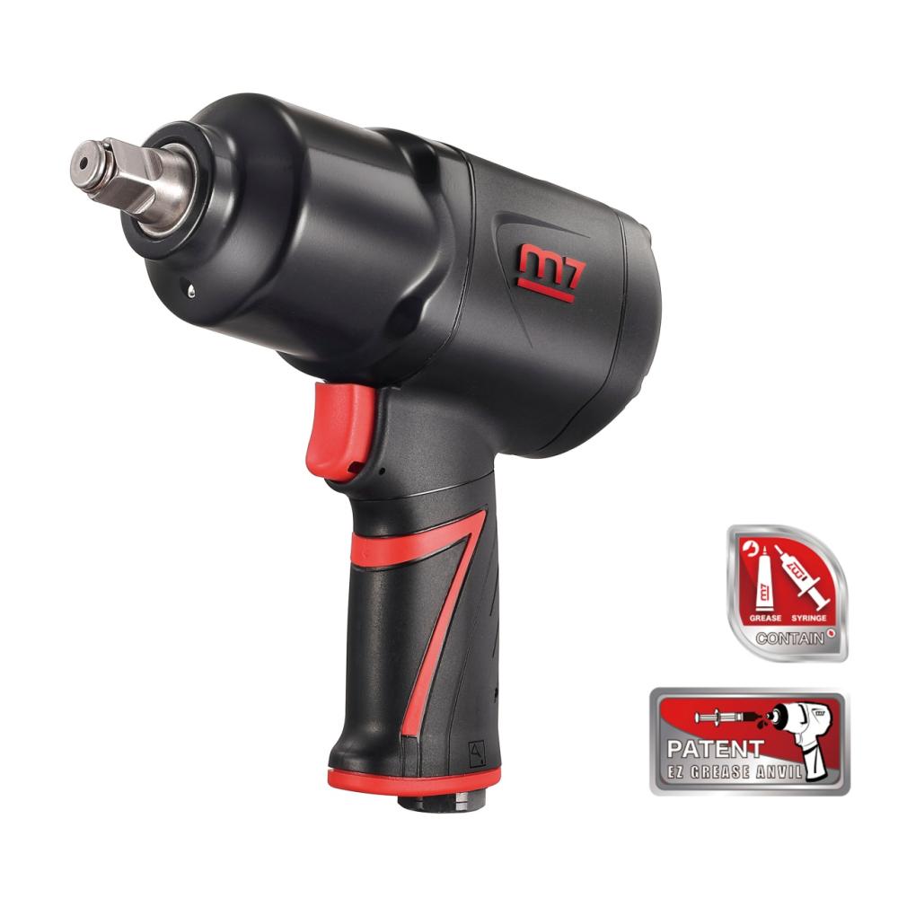 Гайковерт пневматический ударный MIGHTY SEVEN 1/2, 1152 Нм, система EZ Grease