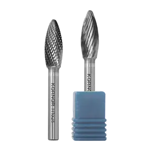 Борфрезы пламевидные Denzel