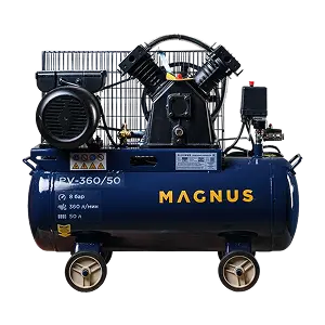 Компрессоры поршневые масляные с ременным приводом Denzel